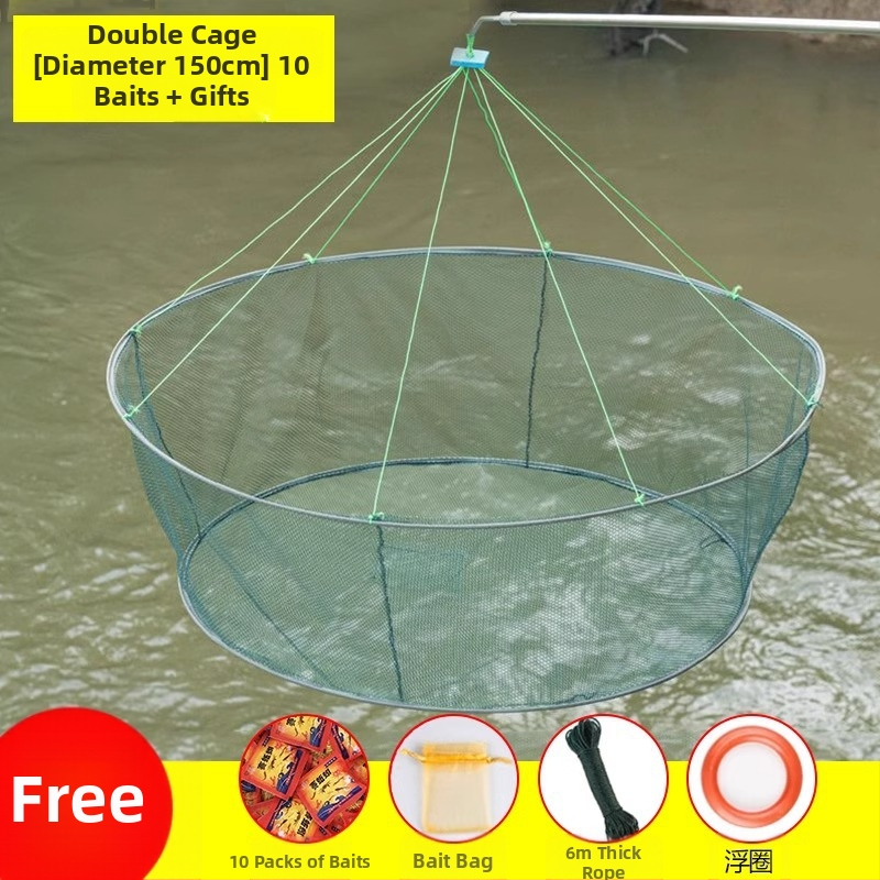 Kalapüügipuur krevetipuur kalavõrk avatud kokkupandav tõstevõrk liikuv võrk kalavõrk homaarivõrk kala püüdmine liikuv Zheng käsi viskav võrk