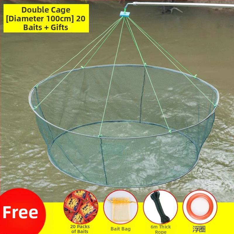 Kalapüügipuur krevetipuur kalavõrk avatud kokkupandav tõstevõrk liikuv võrk kalavõrk homaarivõrk kala püüdmine liikuv Zheng käsi viskav võrk