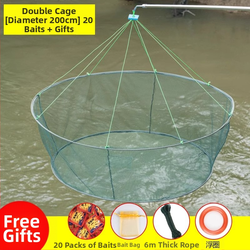 Kalapüügipuur krevetipuur kalavõrk avatud kokkupandav tõstevõrk liikuv võrk kalavõrk homaarivõrk kala püüdmine liikuv Zheng käsi viskav võrk