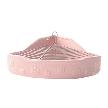 Τουαλέτα Totoro Κεραμική σε σχήμα βεντάλιας, με υπέρβαρη τουαλέτα για κουνέλι, σκίουρος, ινδικό χοιρίδιο, αντι-ανατροπή, τουαλέτα με αντι-πιτσιλίσματα