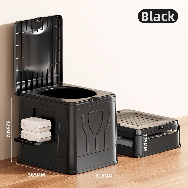 Autosse kokkupandav tualett kaasaskantav täiskasvanutele mõeldud isejuhtiv telkimisvarustus välistingimustes kasutatav hädaolukorras kõvenev tualett mobiilne tualett