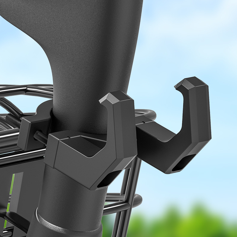 Кука за електрически автомобил отпред, универсална закачалка за велосипедна каска за изваждане и окачване, кука за електрически автомобил отпред