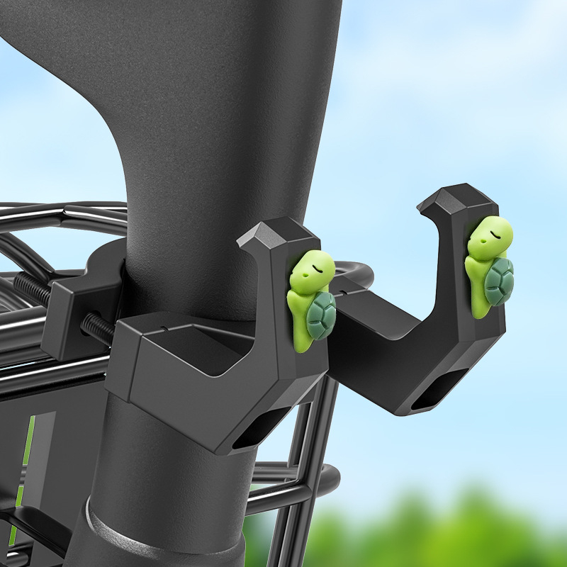 Кука за електрически автомобил отпред, универсална закачалка за велосипедна каска за изваждане и окачване, кука за електрически автомобил отпред