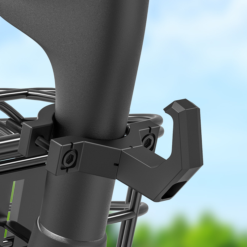 Кука за електрически автомобил отпред, универсална закачалка за велосипедна каска за изваждане и окачване, кука за електрически автомобил отпред