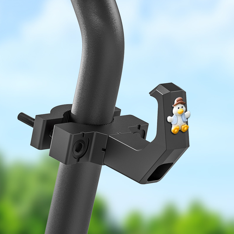 Кука за електрически автомобил отпред, универсална закачалка за велосипедна каска за изваждане и окачване, кука за електрически автомобил отпред