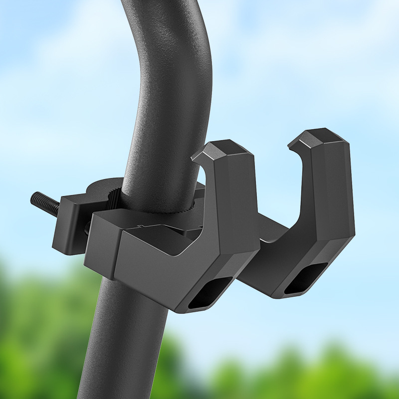 Кука за електрически автомобил отпред, универсална закачалка за велосипедна каска за изваждане и окачване, кука за електрически автомобил отпред