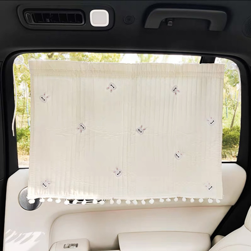 Animacinių filmukų automobilių užuolaidos, mielos automobilio apsaugos nuo saulės, šilumos izoliacija, šoniniai blokeliai nuo saulės, vasarinės ištraukiamos automobilio šoninės užuolaidos nuo saulės