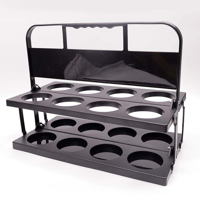 Raktáron lévő nagy lyukú, nyolclyukú, összecsukható bortartó, nyolcfejű, összecsukható sörtartó, hordozható italtartó, sport kulacstartó