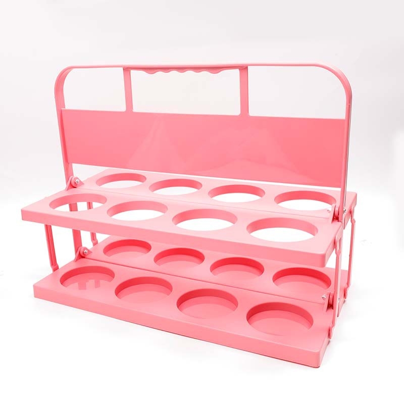 Raktáron lévő nagy lyukú, nyolclyukú, összecsukható bortartó, nyolcfejű, összecsukható sörtartó, hordozható italtartó, sport kulacstartó