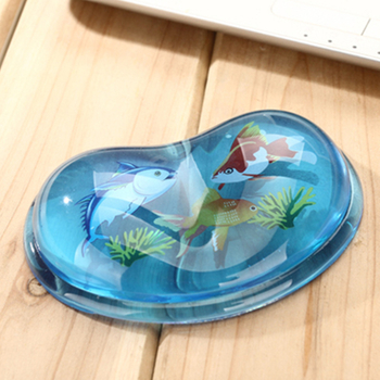 Mengtian Mouse Pad Προστατευτικό καρπού Χαριτωμένο κορίτσι Σιλικόνης Κινούμενα σχέδια Γραφείο Μικρό στήριγμα χεριών Μαλακό μαξιλάρι υπολογιστή 3D Άνδρας Qingbaile