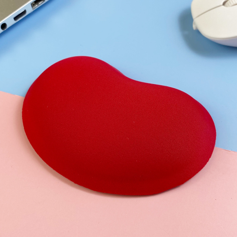 Mengtian hiirematt randmekaitse armas tüdruk silikoonist koomiksikontor väike käetugi pehme padi arvuti 3D mees Qingbaile