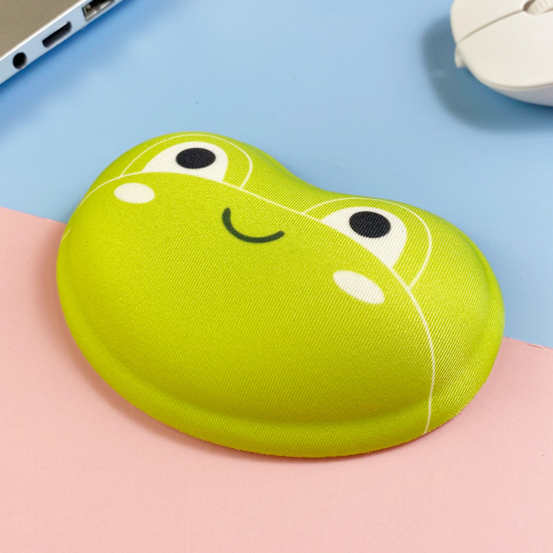 Mengtian hiirematt randmekaitse armas tüdruk silikoonist koomiksikontor väike käetugi pehme padi arvuti 3D mees Qingbaile