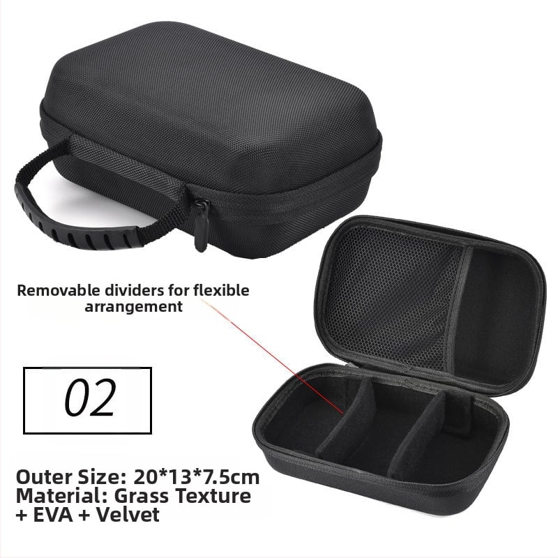 Šaltinio gamintojo kietas apvalkalas EVA laikymo krepšys didelis įrankių rinkinys kelių dydžių skaitmeninių elektroninių gaminių pakavimo dėžutė