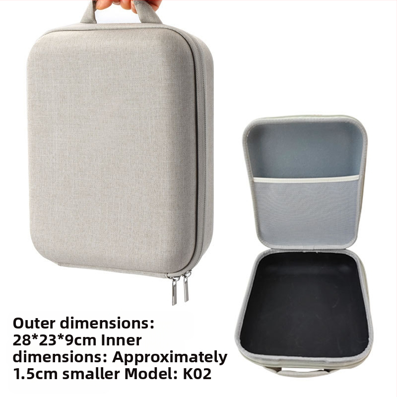 Šaltinio gamintojo kietas apvalkalas EVA laikymo krepšys didelis įrankių rinkinys kelių dydžių skaitmeninių elektroninių gaminių pakavimo dėžutė