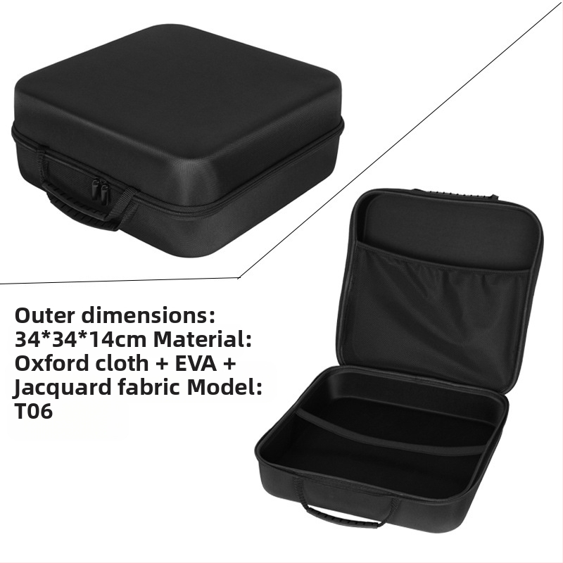 Šaltinio gamintojo kietas apvalkalas EVA laikymo krepšys didelis įrankių rinkinys kelių dydžių skaitmeninių elektroninių gaminių pakavimo dėžutė