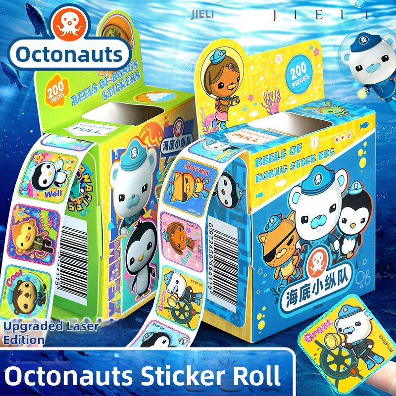 Naljepnica za mali podvodni stupac za djecu, crtani film, naljepnica za nagradu za vrtić, dječak, djevojčica, super leteći čovjek