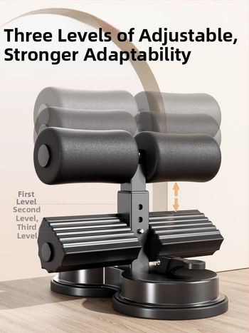 Βοηθητικός εξοπλισμός γυμναστικής οικιακής χρήσης με roll-up, pull-up, πολυλειτουργικός εξοπλισμός αθλητικής άσκησης τύπου αναρρόφησης