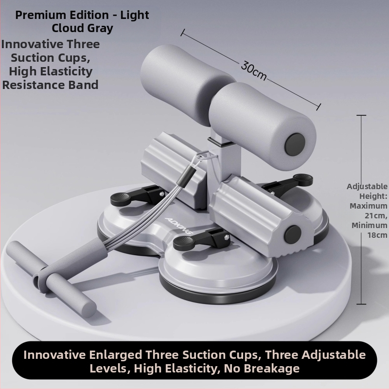 Echipament auxiliar de fitness pentru uz casnic, echipament de exerciții sportive multifuncțional cu ventuză, tip Roll-Up Pull-Up, abdomene