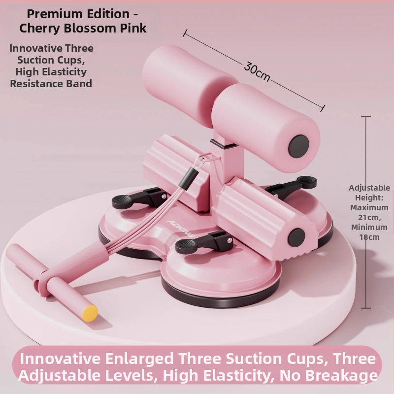 Echipament auxiliar de fitness pentru uz casnic, echipament de exerciții sportive multifuncțional cu ventuză, tip Roll-Up Pull-Up, abdomene