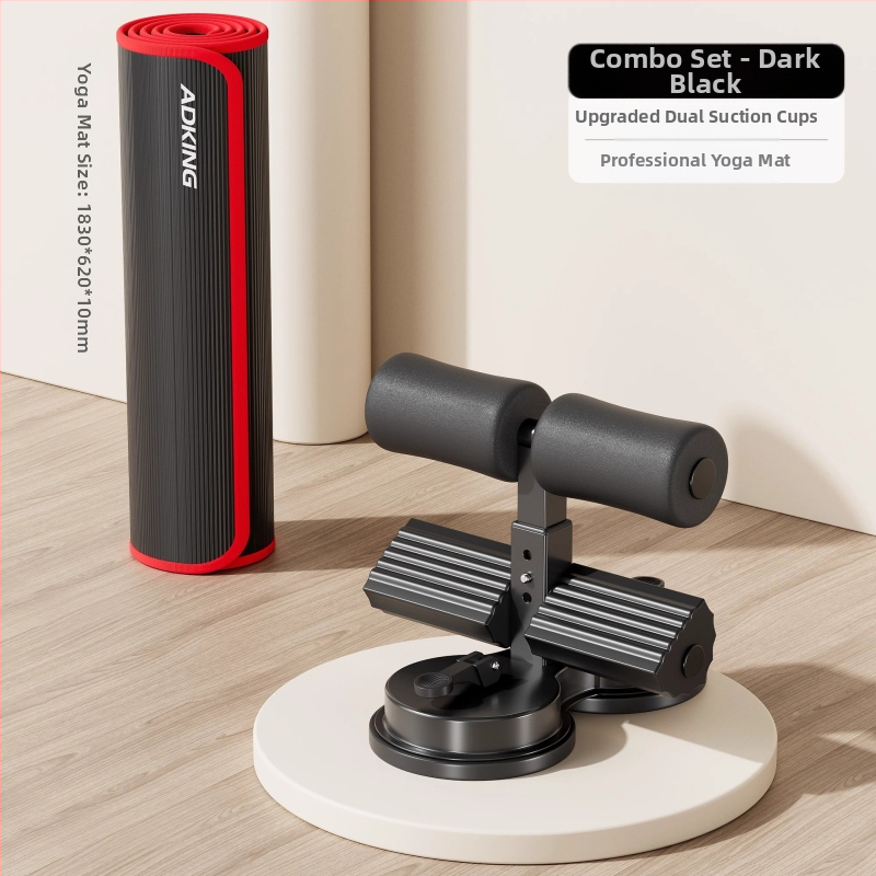 Echipament auxiliar de fitness pentru uz casnic, echipament de exerciții sportive multifuncțional cu ventuză, tip Roll-Up Pull-Up, abdomene