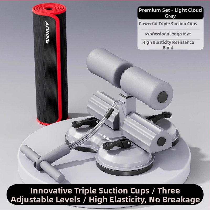 Echipament auxiliar de fitness pentru uz casnic, echipament de exerciții sportive multifuncțional cu ventuză, tip Roll-Up Pull-Up, abdomene