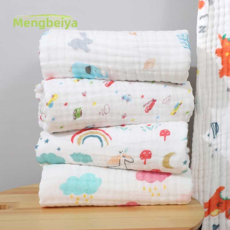 Didmeninė prekyba darželio vaikams skirtais rankšluosčiais, dengtais marlės raštu, vaikiška antklode, dengta kūdikio animacinių filmukų maišeliu