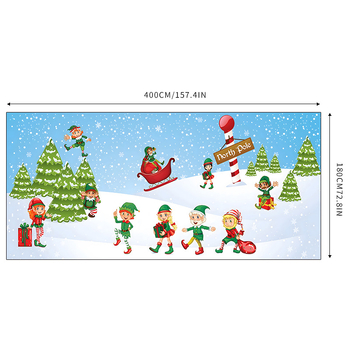 Kalėdiniai lauko garažai puošia foną, audinį, šventinę atmosferą, gobelenus, tarpvalstybinį šaltinį, „Amazon“ sprogimus