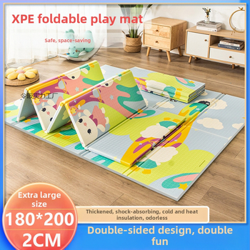 Νέο μωρό παχύρρευστο πτυσσόμενο χαλάκι για μωρά για αγόρια, εξωτερικούς χώρους, κορίτσια, εργοστάσιο, χαλάκι για μωρά, χονδρική, διασυνοριακή πώληση