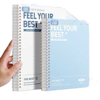 Μικρό, μαλακό, εξαιρετικά παχύ σημειωματάριο για μαθητές γυμνασίου και λυκείου, γενικά 5 σημειωματάρια, υψηλής ποιότητας χρώματα