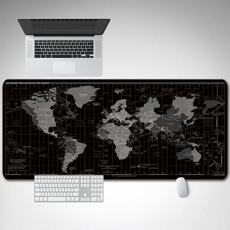 Piiriülene otsetarnetega eriti suur mänguhiirematt Amazoni servalukustusega isikupärastatud arvutilauamatt