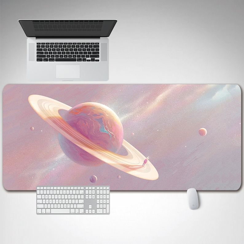 Piiriülene otsetarnetega eriti suur mänguhiirematt Amazoni servalukustusega isikupärastatud arvutilauamatt