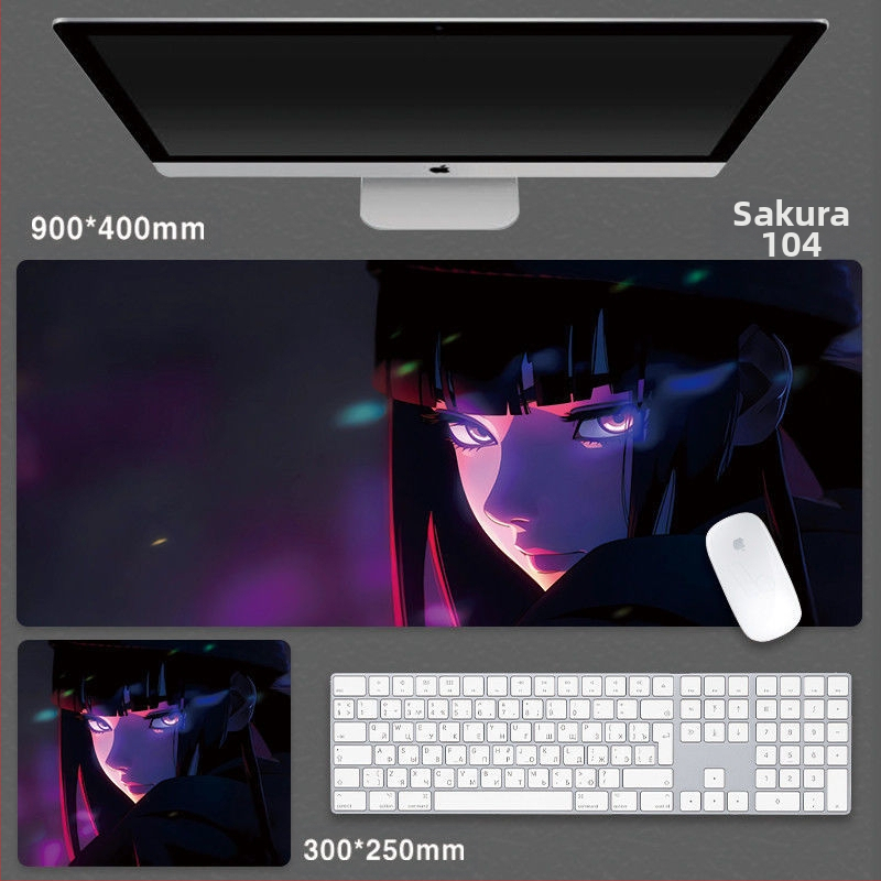 Cartoon Anime Huo Shadow Ida hiirematt suur Advanced Sense mängu hiirematt e-spordi klaviatuur arvutilaua randmepadi