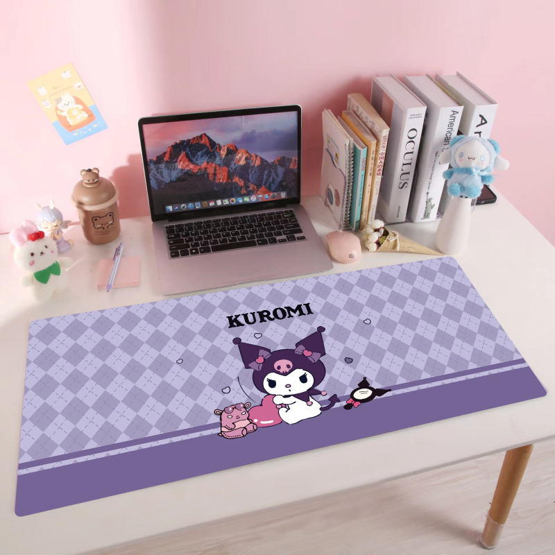 Silmade kaitsev lauamatt Sanrio koomiksiõpilase lauamatt kirjutuslaua matt ühiselamu õppelauamatt kontoriarvuti lauamatt