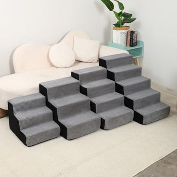 Σκάλα αναρρίχησης για κατοικίδια σε ορθή γωνία για ανέβασμα και κατέβασμα καναπέ-κρεβάτι, σκαλοπάτια για σκύλους και γάτες που πλένονται στο πλυντήριο, σκάλα για κρεβάτι αναρρίχησης για μικρά σκυλιά