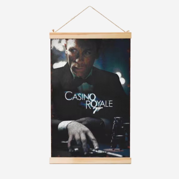 Ретро Европа и Съединените щати класически филмови плакати фабрика на едро масивна дървесина HD свитък живопис трансгранична електронна търговия до Zanda