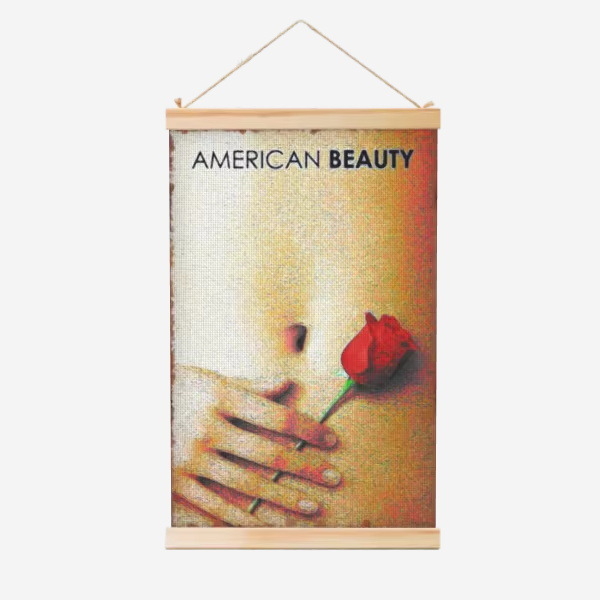 Ретро Европа и Съединените щати класически филмови плакати фабрика на едро масивна дървесина HD свитък живопис трансгранична електронна търговия до Zanda