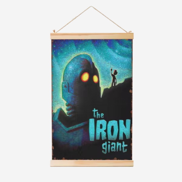 Ретро Европа и Съединените щати класически филмови плакати фабрика на едро масивна дървесина HD свитък живопис трансгранична електронна търговия до Zanda