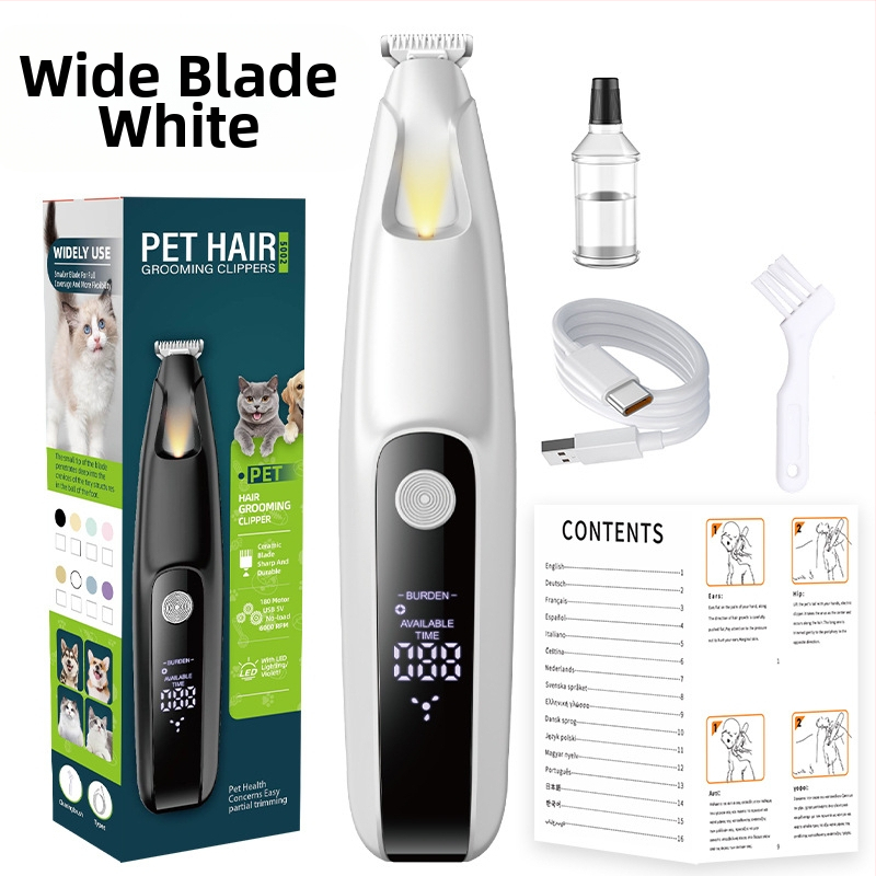 Piiriülene hulgimüük elektriline koera pardel kassi karvapalsam lemmikloomade elektriline fader küüneveski jala raseerimise fader