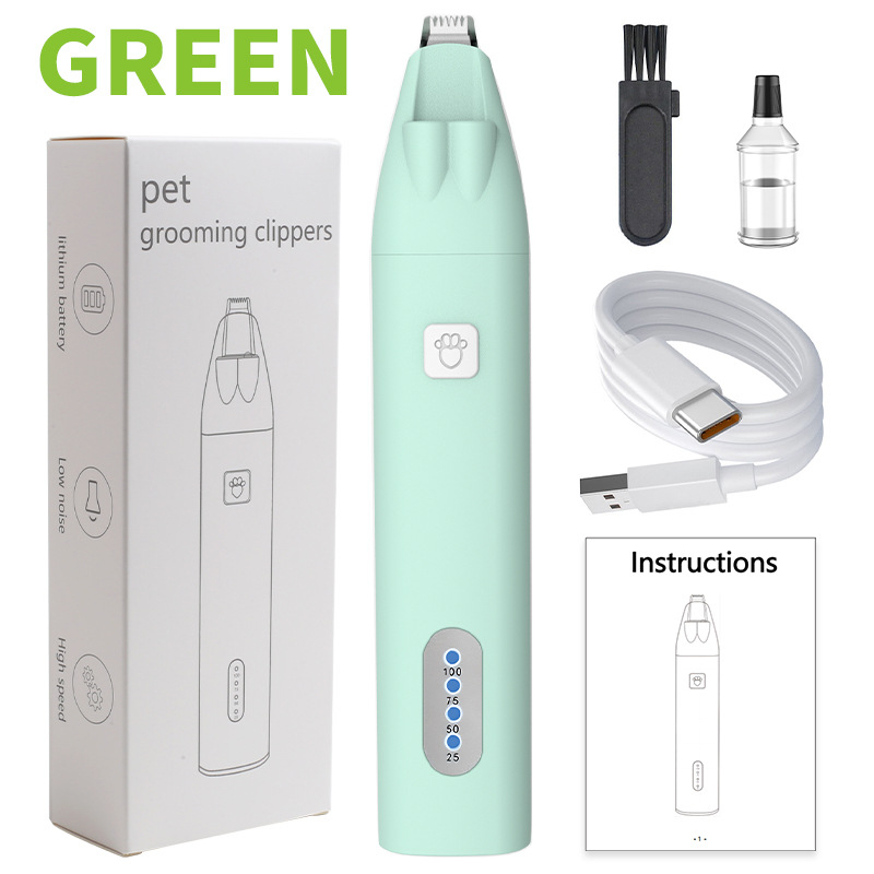 Piiriülene hulgimüük elektriline koera pardel kassi karvapalsam lemmikloomade elektriline fader küüneveski jala raseerimise fader