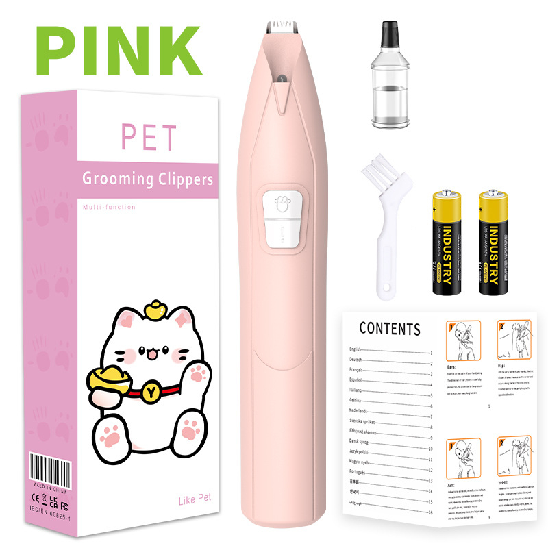 Piiriülene hulgimüük elektriline koera pardel kassi karvapalsam lemmikloomade elektriline fader küüneveski jala raseerimise fader