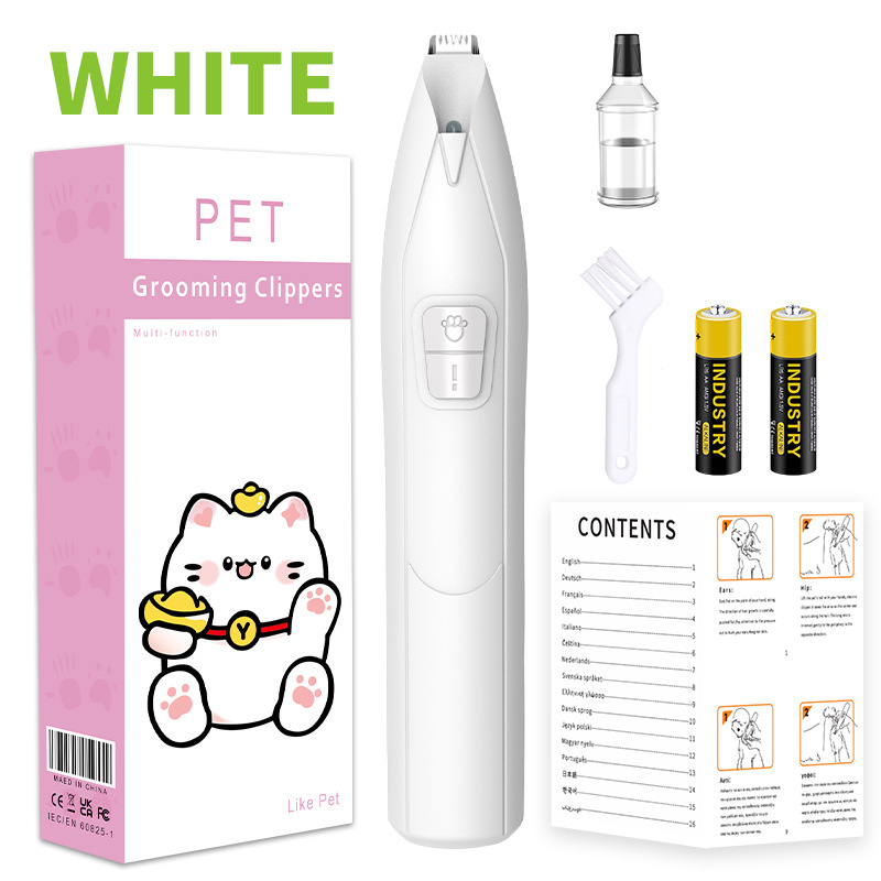 Piiriülene hulgimüük elektriline koera pardel kassi karvapalsam lemmikloomade elektriline fader küüneveski jala raseerimise fader