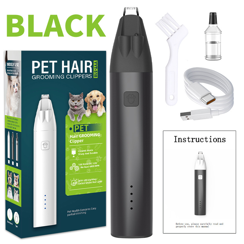 Piiriülene hulgimüük elektriline koera pardel kassi karvapalsam lemmikloomade elektriline fader küüneveski jala raseerimise fader