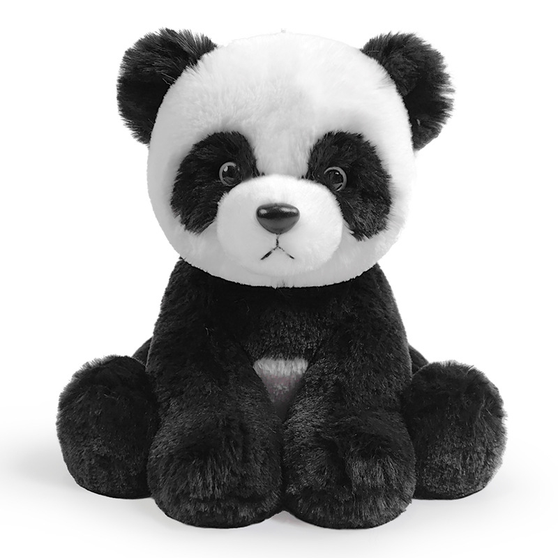 Piiriülene kuummüügis olev elevandi ja koala loomadega täidetud mänguasi, väliskaubandusega Amazoni istuv panda plush-mänguasi