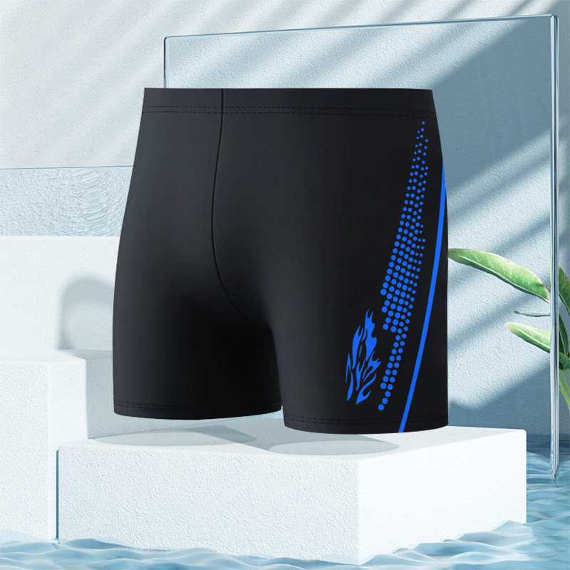Tehase hulgimüügist täiskasvanute ujumispüksid meeste bokserid pluss-suuruses, piinlikkust tundvad, kõrge vöökohaga, kiiresti kuivavad ujumispüksid, uued kuumaveeallikaga ujumisriided