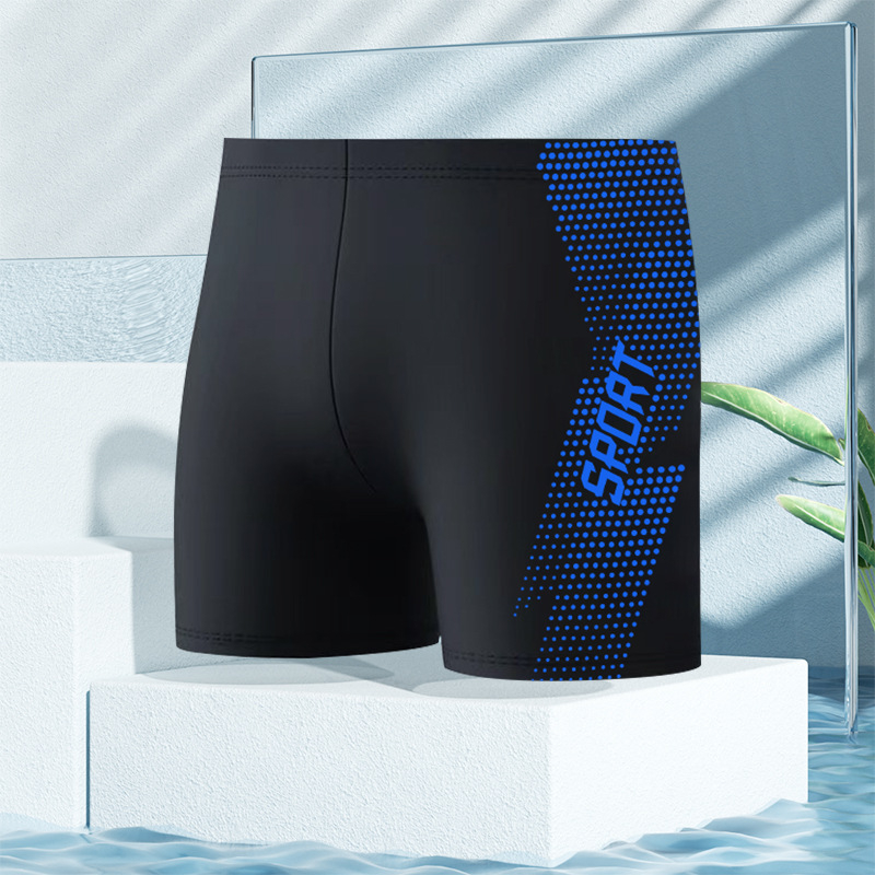 Tehase hulgimüügist täiskasvanute ujumispüksid meeste bokserid pluss-suuruses, piinlikkust tundvad, kõrge vöökohaga, kiiresti kuivavad ujumispüksid, uued kuumaveeallikaga ujumisriided