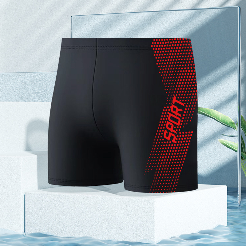 Tehase hulgimüügist täiskasvanute ujumispüksid meeste bokserid pluss-suuruses, piinlikkust tundvad, kõrge vöökohaga, kiiresti kuivavad ujumispüksid, uued kuumaveeallikaga ujumisriided