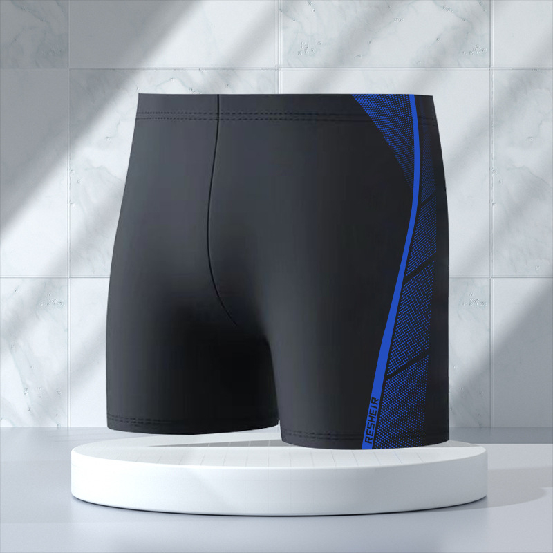 Tehase hulgimüügist täiskasvanute ujumispüksid meeste bokserid pluss-suuruses, piinlikkust tundvad, kõrge vöökohaga, kiiresti kuivavad ujumispüksid, uued kuumaveeallikaga ujumisriided