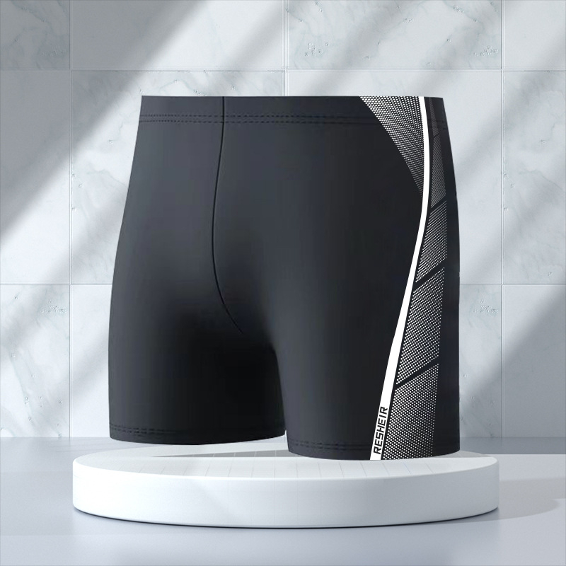 Tehase hulgimüügist täiskasvanute ujumispüksid meeste bokserid pluss-suuruses, piinlikkust tundvad, kõrge vöökohaga, kiiresti kuivavad ujumispüksid, uued kuumaveeallikaga ujumisriided