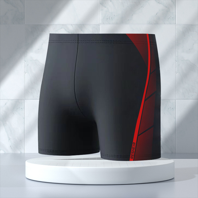 Tehase hulgimüügist täiskasvanute ujumispüksid meeste bokserid pluss-suuruses, piinlikkust tundvad, kõrge vöökohaga, kiiresti kuivavad ujumispüksid, uued kuumaveeallikaga ujumisriided