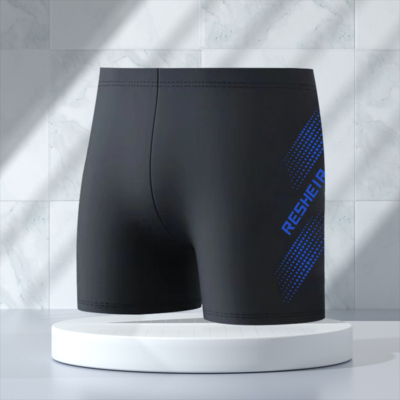 Tehase hulgimüügist täiskasvanute ujumispüksid meeste bokserid pluss-suuruses, piinlikkust tundvad, kõrge vöökohaga, kiiresti kuivavad ujumispüksid, uued kuumaveeallikaga ujumisriided